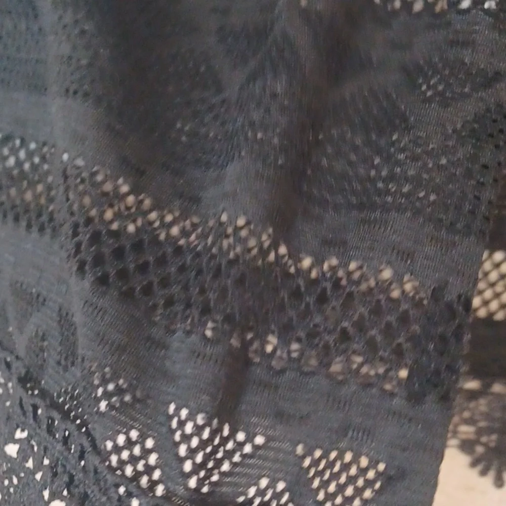 Club Z Collection Black Stylish Cover-Up - Picture 3 of 9